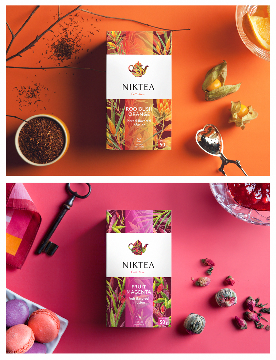 Niktea 茶葉品牌設計包裝設計-上海品牌策劃設計公司設計欣賞2