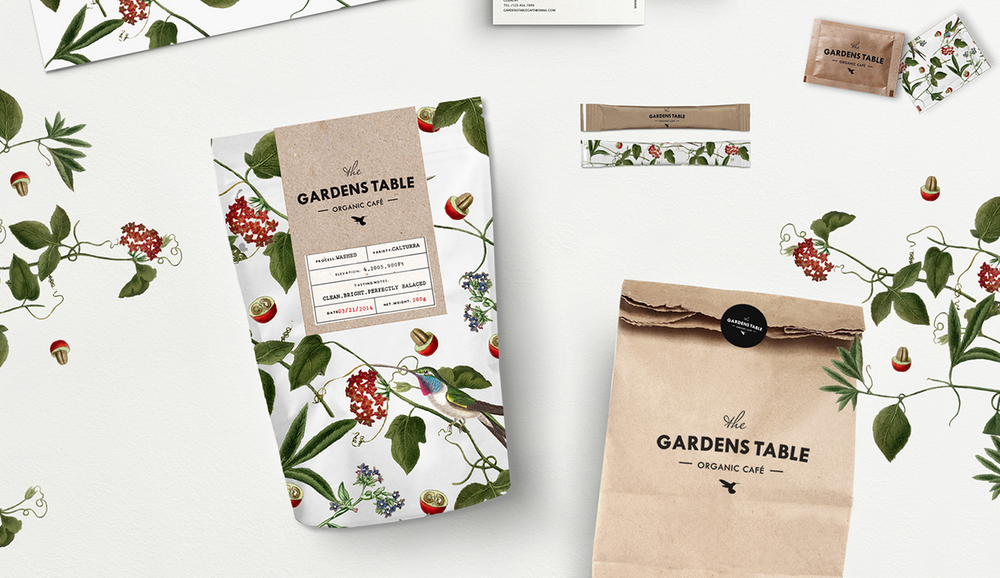The Gardens Table 咖啡品牌VI形象設(shè)計(jì)包裝設(shè)計(jì)-上海品牌設(shè)計(jì)公司設(shè)計(jì)欣賞4