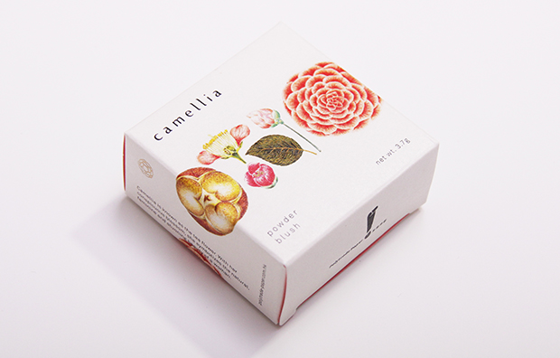 上?；瘖y品包裝設(shè)計(jì)公司包裝欣賞：CAMELLIA 山茶花化妝品包裝設(shè)計(jì)6