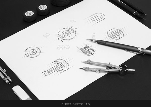 Элекс 汽車輪胎卡車客車輪胎品牌設(shè)計(jì)/輪胎維修修復(fù)標(biāo)志設(shè)計(jì)VI設(shè)計(jì)4