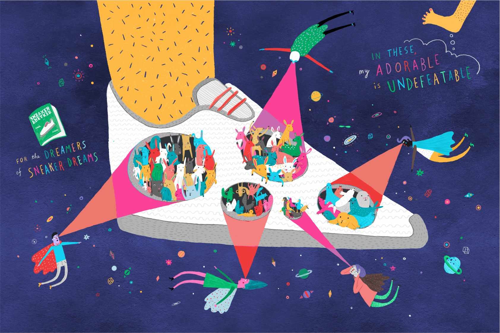 Sneaker Freaker 運(yùn)動(dòng)鞋球鞋雜志超炫超酷平面創(chuàng)意廣告設(shè)計(jì)-上海廣告設(shè)計(jì)公司廣告欣賞2