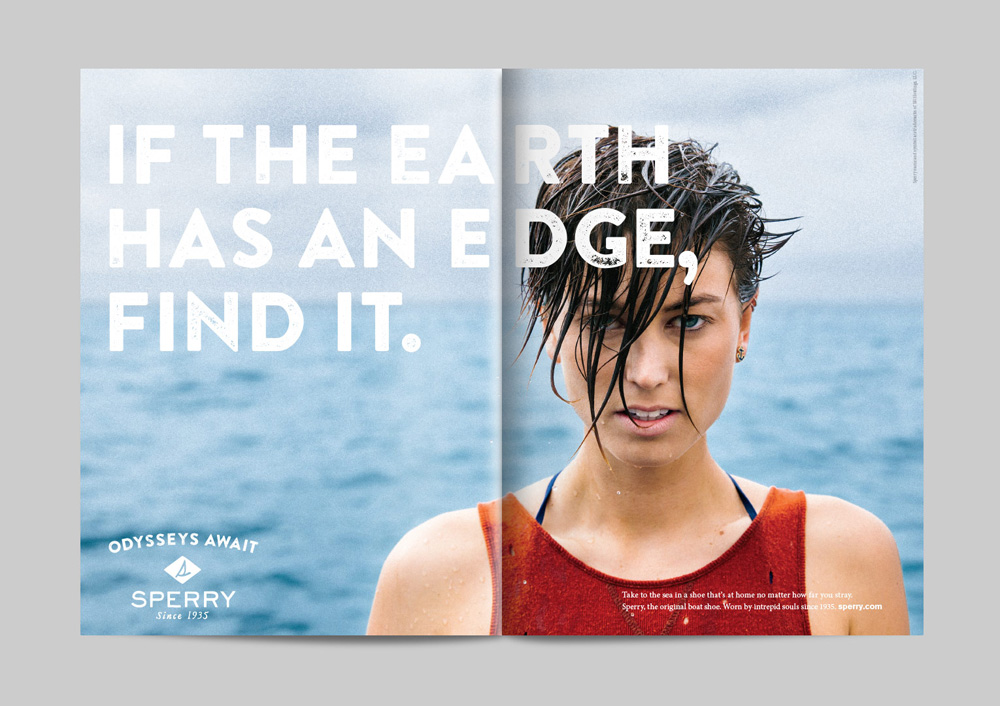 Sperry 休閑鞋品牌平面廣告設(shè)計-上海品牌策劃設(shè)計公司3