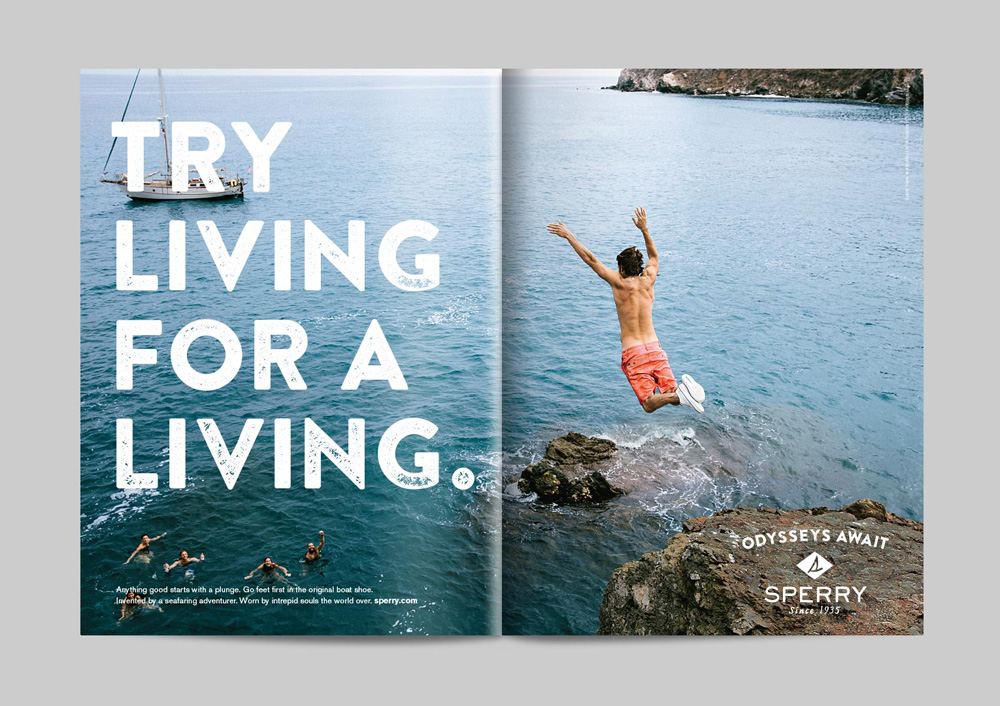 Sperry 休閑鞋品牌平面廣告設(shè)計-上海品牌策劃設(shè)計公司4