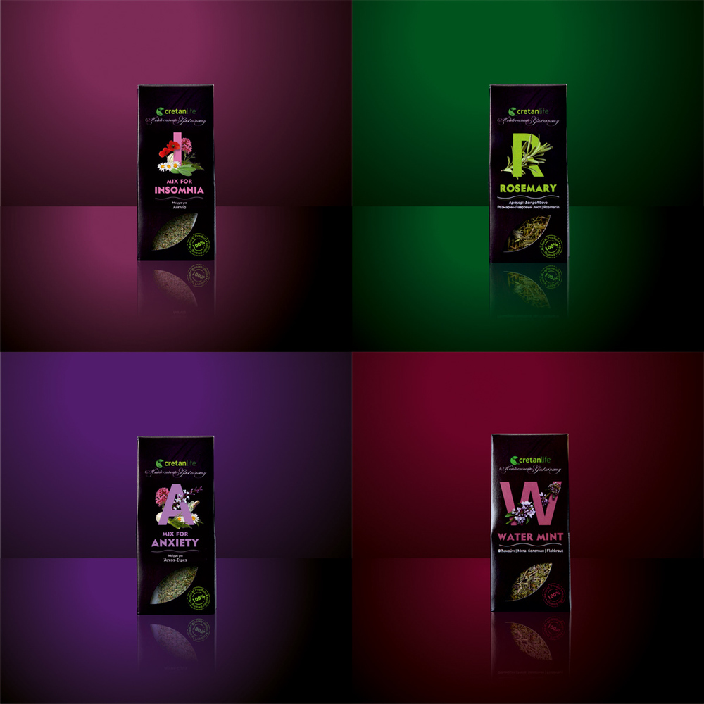 5.Creta Life 草本香料香草花茶包裝設(shè)計全家福 5.Creta Life 草本香料香草花茶包裝設(shè)計全家福