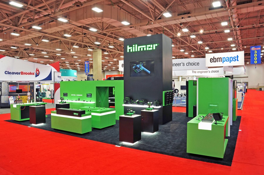 hilmor 彎管機與HVAC/ R工具品牌形象設(shè)計之展會展臺設(shè)計