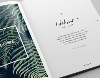 Botanic 植物園花草栽培園多圖畫冊(cè)設(shè)計(jì)版式7-目錄頁設(shè)計(jì)