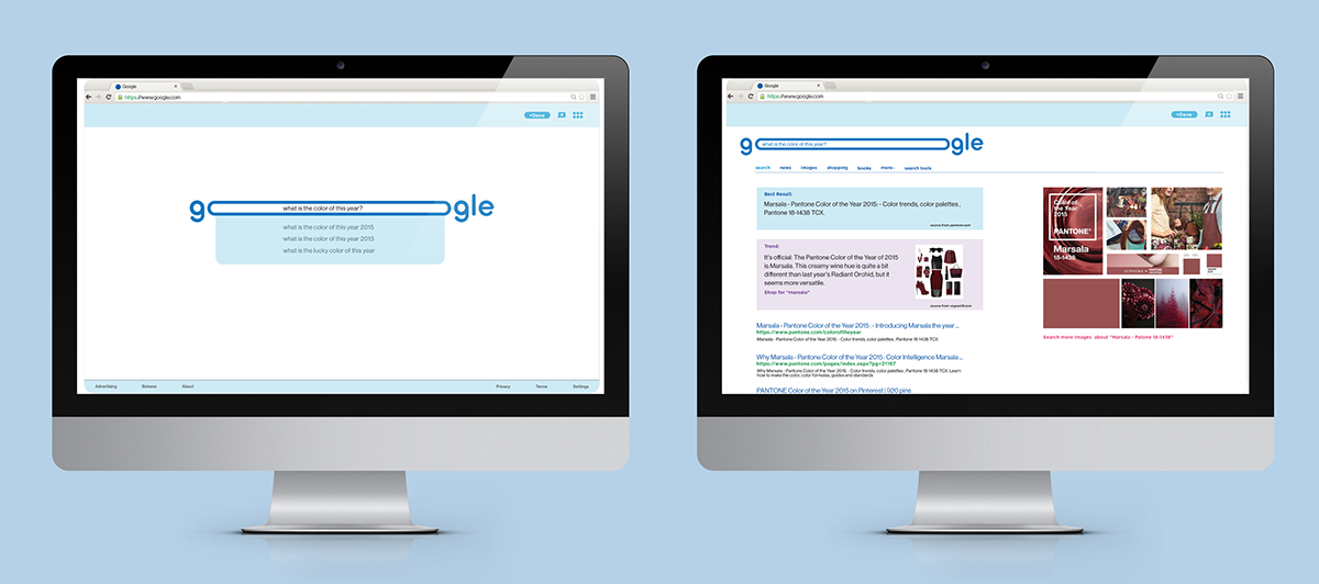 Google谷歌品牌VI形象再設(shè)計4-電腦界面設(shè)計