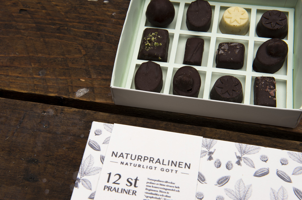 Naturpralinen 手工巧克力糖果手繪包裝設(shè)計(jì)7