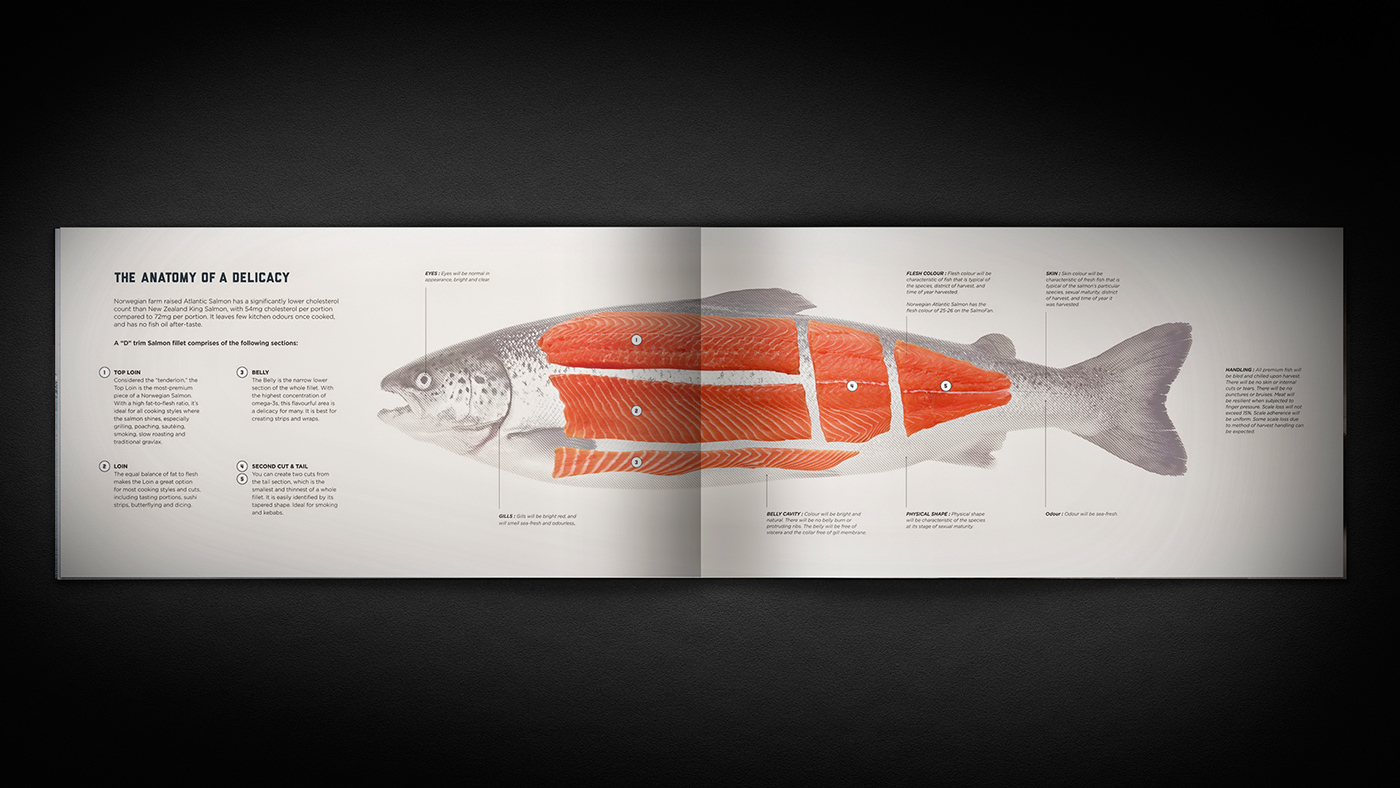 美國(guó)聯(lián)合漁業(yè)公司海鮮海魚畫冊(cè)設(shè)計(jì)7