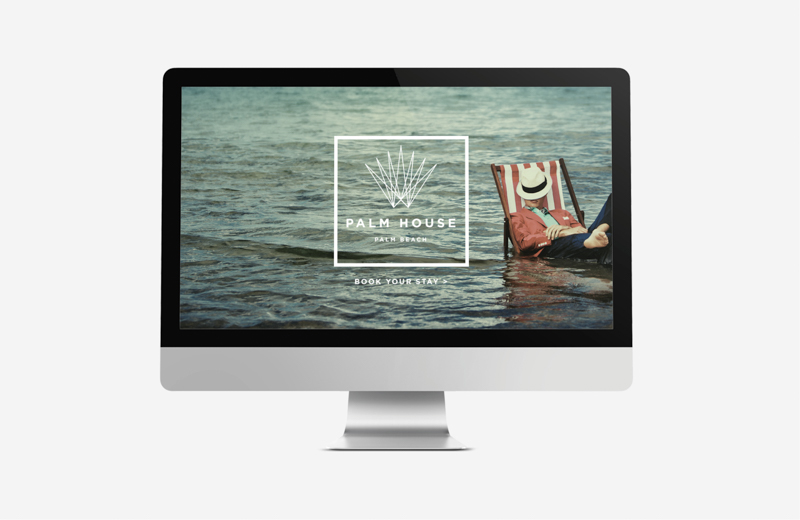 Palm House 棕櫚海景旅游度假房地產(chǎn)標志設(shè)計品牌視覺形象設(shè)計8