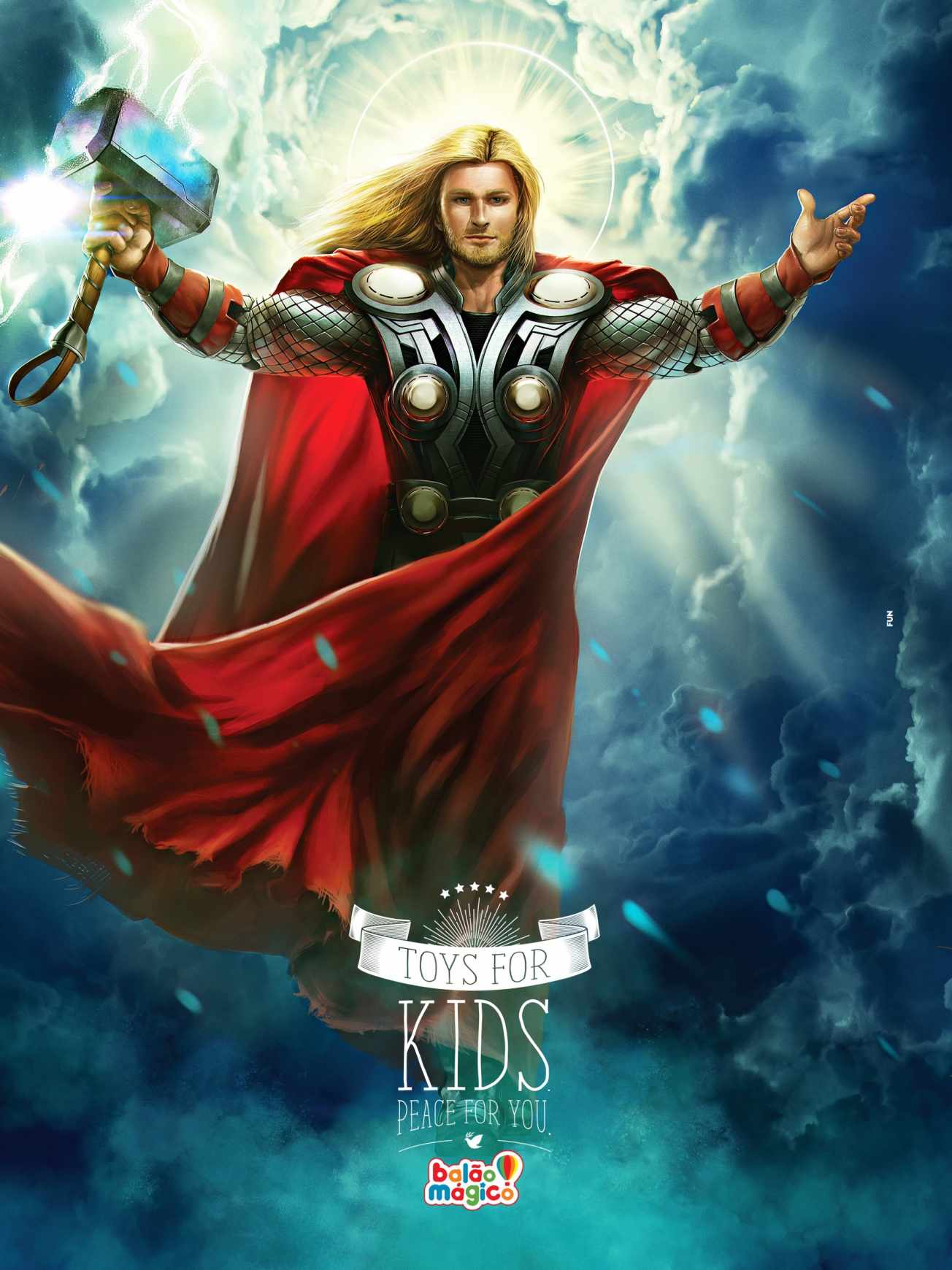 Bal?o Mágico 商場零售服務平面創(chuàng)意廣告設計-雷神篇 Bal?o Mágico 商場零售服務平面創(chuàng)意廣告設計-雷神篇