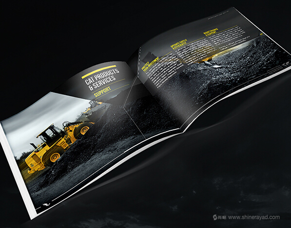 卡特彼勒工程機(jī)械畫(huà)冊(cè)設(shè)計(jì)版式-宣傳冊(cè)內(nèi)頁(yè)設(shè)計(jì)5