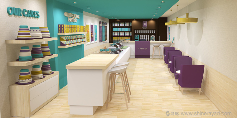 Studio烘培面包糕點店品牌店鋪SI空間設(shè)計-上海品牌設(shè)計公司