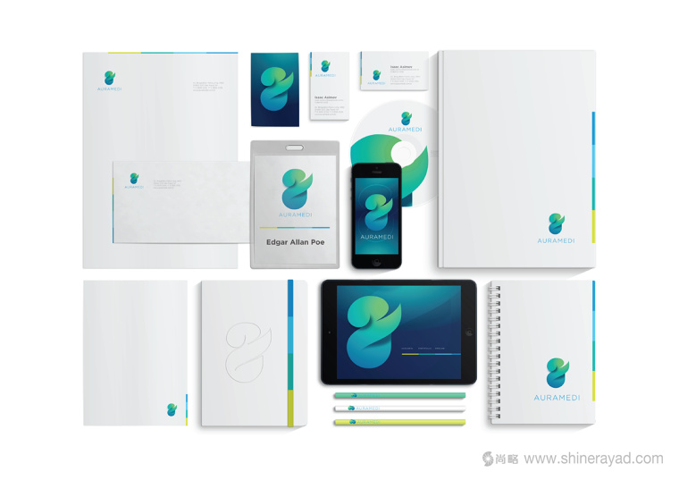 Auramedi美容護(hù)膚品牌化妝品天品牌VI設(shè)計(jì)6