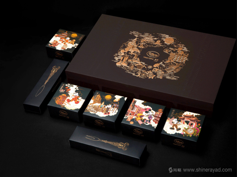 Disney迪斯尼“民國(guó)范”月餅產(chǎn)品創(chuàng)意剖析與包裝插畫設(shè)計(jì)欣賞16
