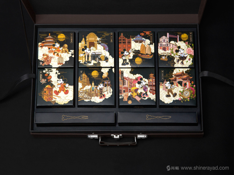 Disney迪斯尼“民國(guó)范”月餅禮盒包裝設(shè)計(jì)欣賞23