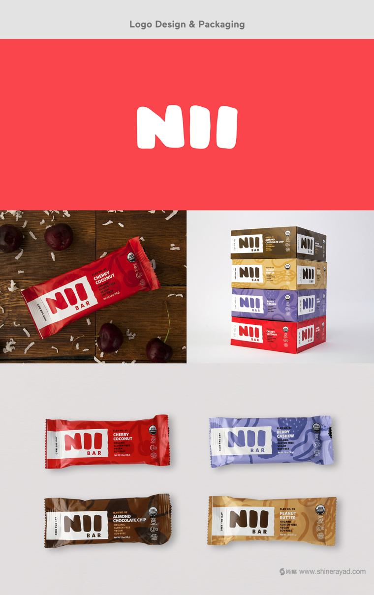 Nii 健康有機休閑食品包裝設(shè)計4