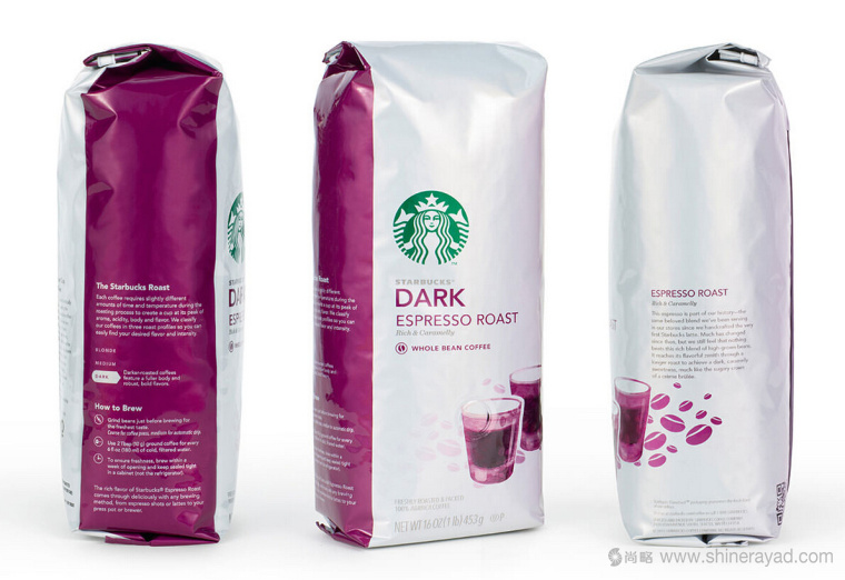 Starbucks星巴克插畫風(fēng)格咖啡豆咖啡包裝設(shè)計(jì)4