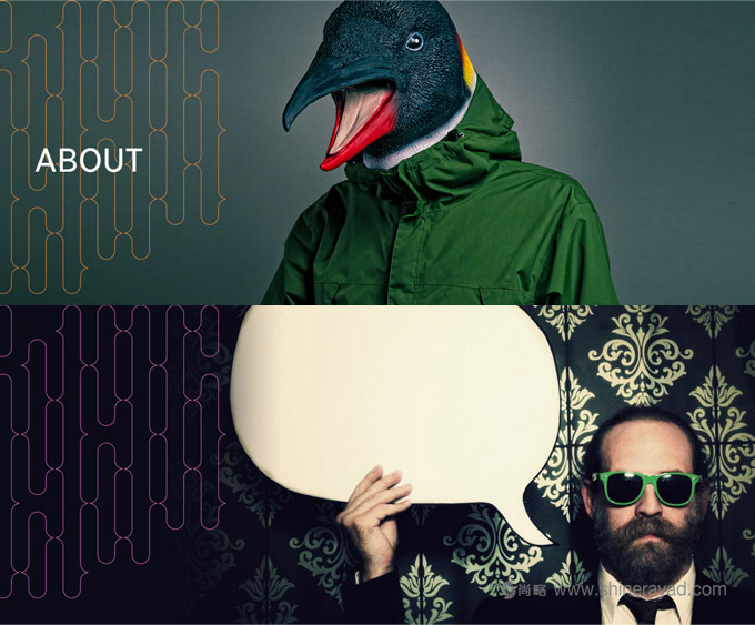 Hamell醫(yī)療信息傳播機(jī)構(gòu)新LOGO網(wǎng)站界面BANNER設(shè)計3