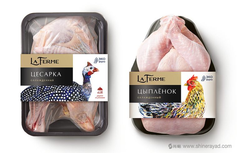 La Ferme冷凍雞肉包裝設(shè)計(jì)