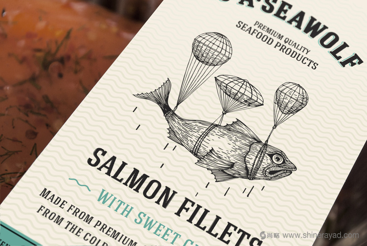 JASeawolf鮭魚(yú)片海鮮產(chǎn)品包裝設(shè)計(jì)(線條插畫(huà)風(fēng)格包裝設(shè)計(jì))1 JASeawolf鮭魚(yú)片海鮮產(chǎn)品包裝設(shè)計(jì)(線條插畫(huà)風(fēng)格包裝設(shè)計(jì))1