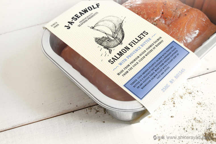 JASeawolf鮭魚(yú)片海鮮產(chǎn)品包裝設(shè)計(jì)(線條插畫(huà)風(fēng)格包裝設(shè)計(jì))3 JASeawolf鮭魚(yú)片海鮮產(chǎn)品包裝設(shè)計(jì)(線條插畫(huà)風(fēng)格包裝設(shè)計(jì))3