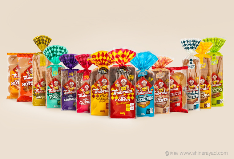 Thabrulai 老奶奶烘培袋裝面包包裝設(shè)計(jì)9