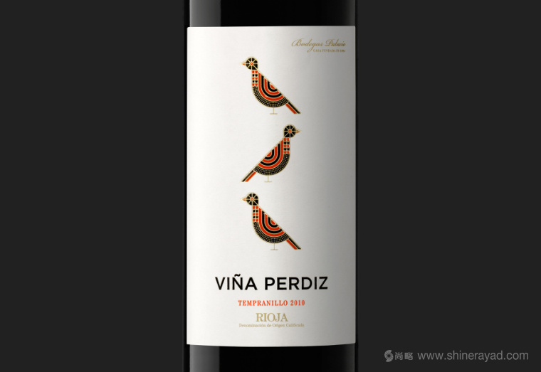 Vi?a Perdiz小鳥插畫葡萄酒包裝設計-上海包裝設計公司國外包裝欣賞3