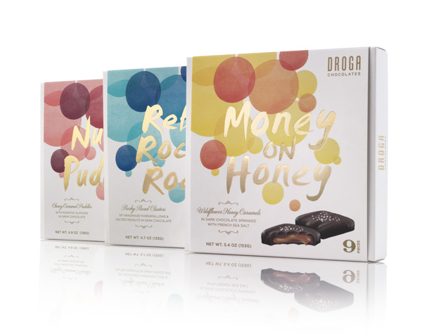 DROGA 水彩風(fēng)格巧克力外盒包裝設(shè)計-上海包裝設(shè)計公司包裝欣賞2