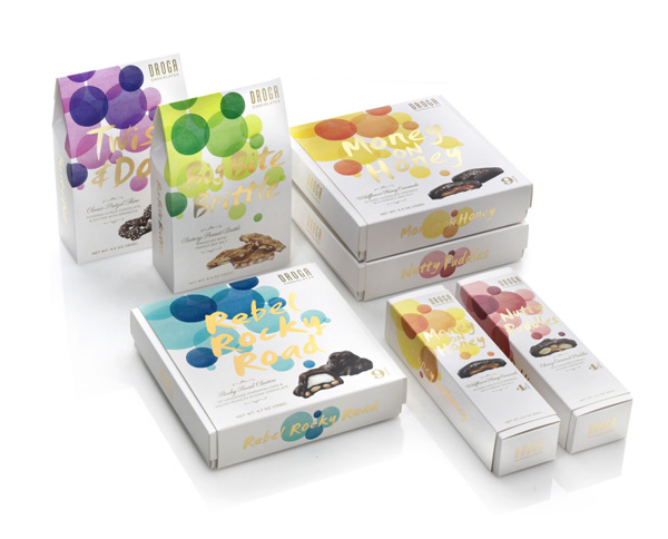 DROGA 水彩風(fēng)格巧克力外盒包裝設(shè)計-上海包裝設(shè)計公司包裝欣賞3