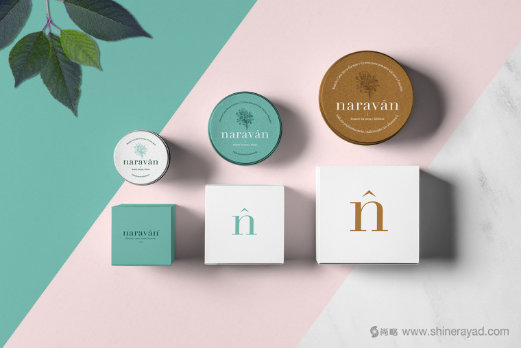 naravan 天然美容保養(yǎng)品護膚品盒子包裝設計6