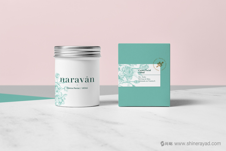 naravan 天然美容保養(yǎng)品護膚品包裝設計3