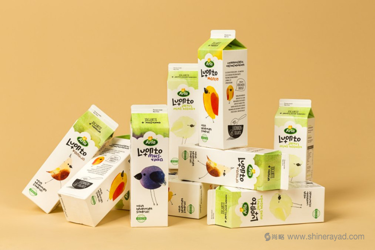 rla Luonto+ 兒童有機(jī)酸奶包裝設(shè)計(jì)-上海包裝設(shè)計(jì)公司包裝設(shè)計(jì)欣賞3