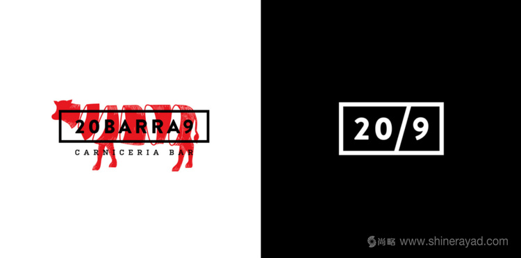 20BARRA9 牛肉牛排西餐廳標志設(shè)計品牌VI形象設(shè)計2