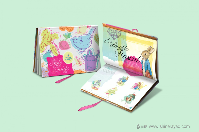 Peter Rabbit 小兔子兒童教育書籍品牌VI形象設(shè)計(jì)1