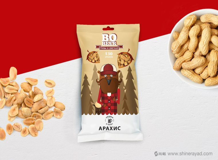 BoBee 袋裝花生花生米包裝設(shè)計-上海包裝設(shè)計公司4