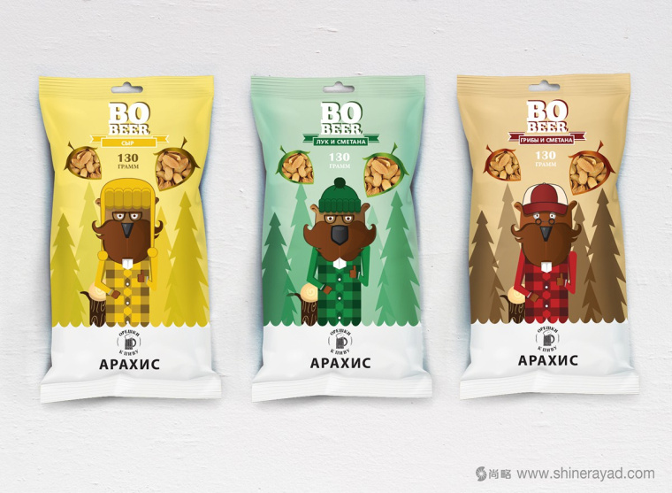 BoBee 袋裝花生花生米包裝設(shè)計-上海包裝設(shè)計公司9