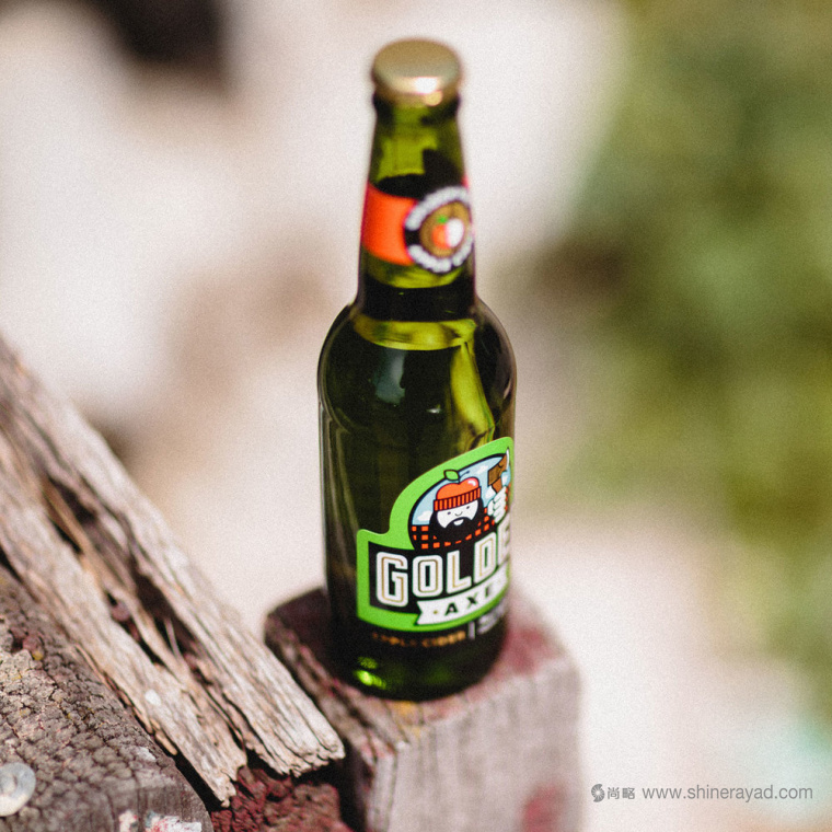 金斧頭蘋(píng)果酒包裝設(shè)計(jì)-上海包裝設(shè)計(jì)公司2