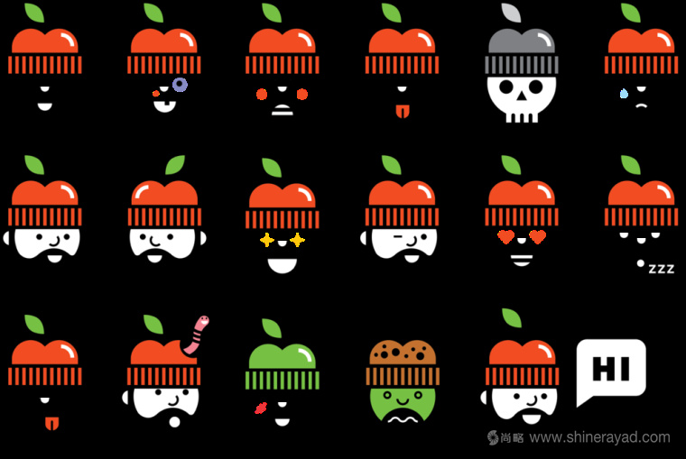 金斧頭蘋(píng)果酒包裝人物插畫(huà)設(shè)計(jì)-上海包裝設(shè)計(jì)公司18