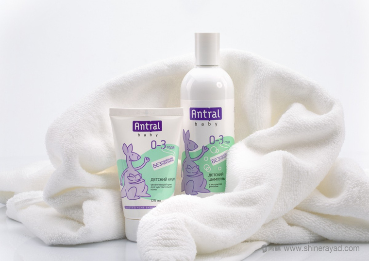 Antral 袋鼠媽媽寶貝系列嬰兒護膚品包裝設計-上海包裝設計公司-上海品牌形象設計公司4