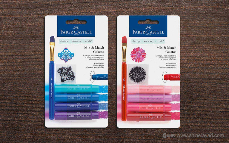 Faber-Castel 水彩筆畫筆文具品牌形象設(shè)計(jì)包裝設(shè)計(jì)9