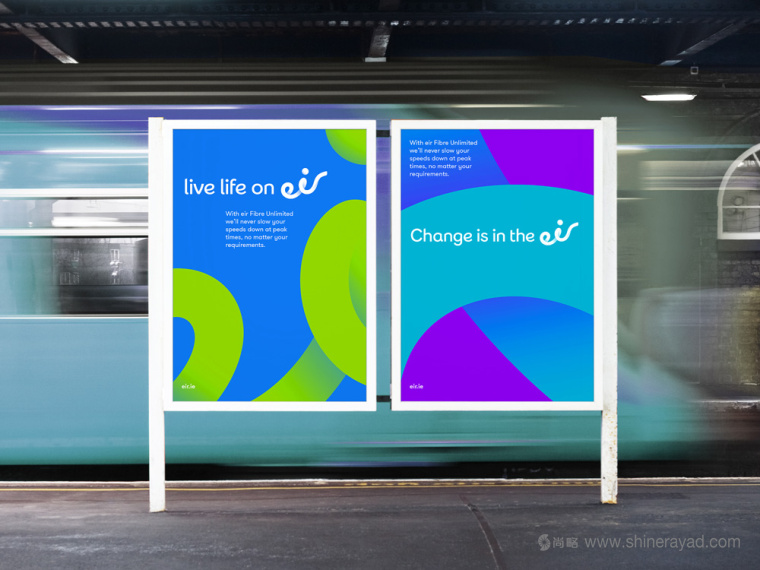 愛(ài)爾蘭電信公司Eir新I設(shè)計(jì)11-廣告牌設(shè)計(jì)