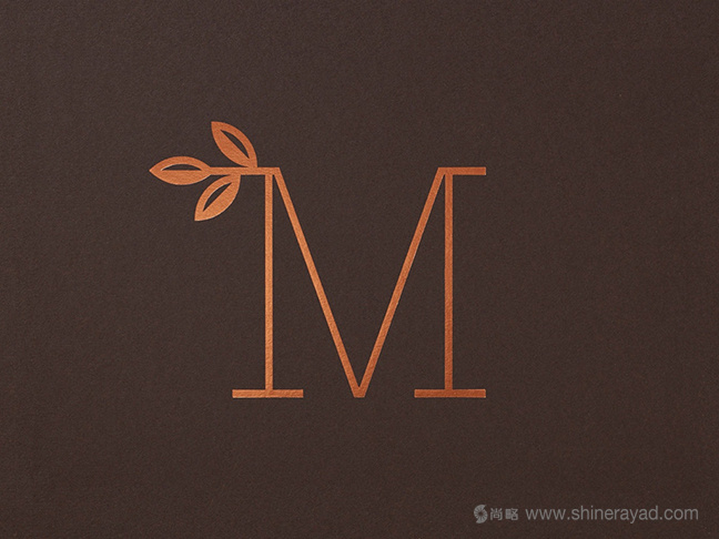 Mansion 豪宅公寓地產(chǎn)品牌M字母標(biāo)志設(shè)計(jì)1