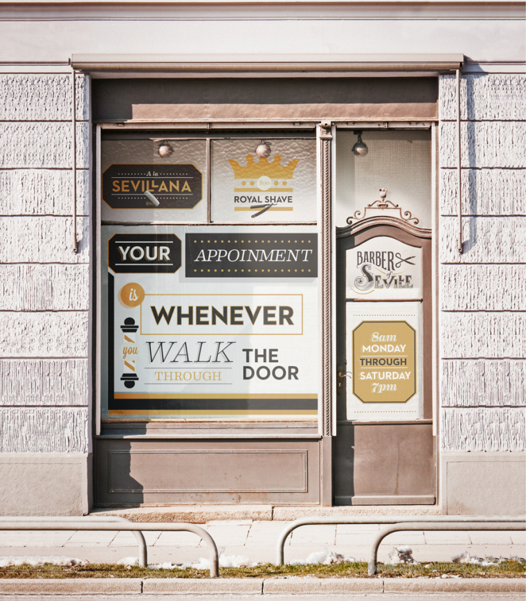 美容理發(fā)連鎖店品牌形象設(shè)計(jì)-上海VI設(shè)計(jì)公司4