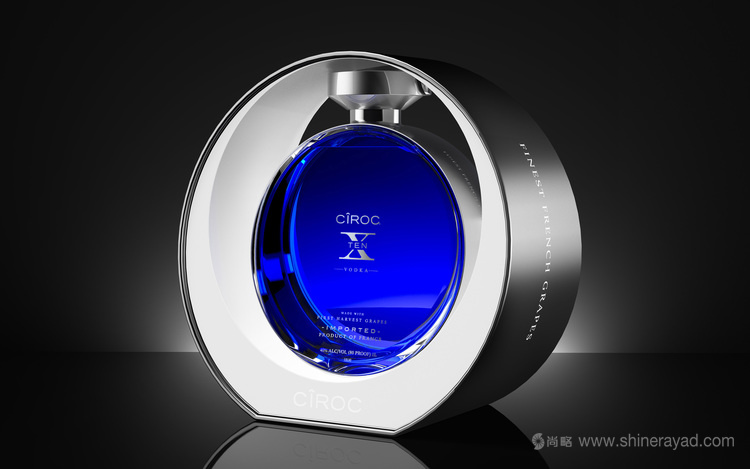 CiROC 伏特加酒瓶瓶型設(shè)計(jì)外盒包裝設(shè)計(jì)-上海包裝設(shè)計(jì)公司8