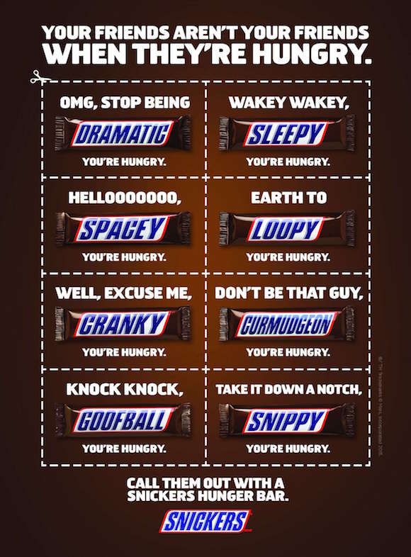 士力架昵稱包新包裝設(shè)計(jì)，餓的時(shí)候你會(huì)變成哪種人-上海包裝設(shè)計(jì)公司設(shè)計(jì)資訊2