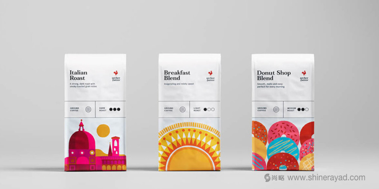 Archer Farms 盒裝咖啡包裝設(shè)計(jì)矢量插畫風(fēng)格-上海包裝設(shè)計(jì)公司1 Archer Farms 盒裝咖啡包裝設(shè)計(jì)矢量插畫風(fēng)格-上海包裝設(shè)計(jì)公司1