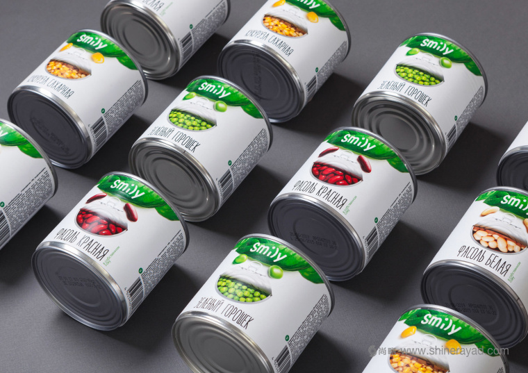 上海食品包裝設(shè)計(jì)公司-Smily 蔬菜豆類罐頭包裝設(shè)計(jì)”微笑創(chuàng)意版“4