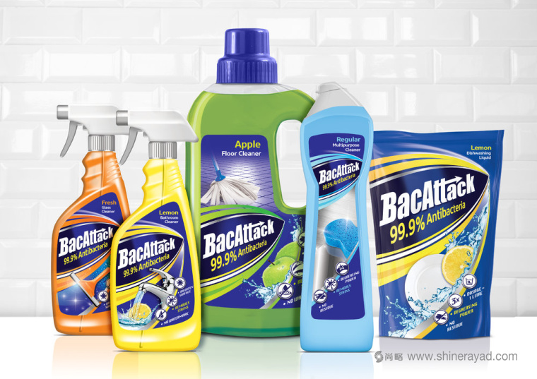 上海包裝設(shè)計公司-BacAttack 馬桶地板清潔劑產(chǎn)品包裝設(shè)計2 上海包裝設(shè)計公司-BacAttack 馬桶地板清潔劑產(chǎn)品包裝設(shè)計2