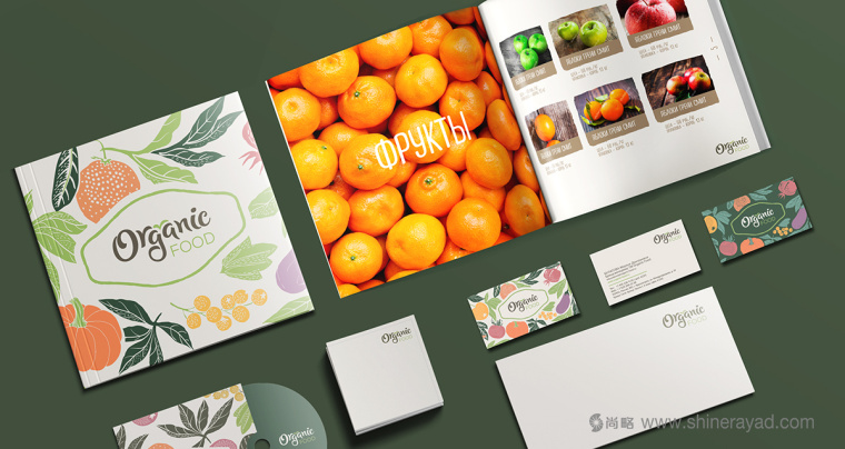 二維插畫(huà)風(fēng)格 Organic Food 有機(jī)食品蔬菜水果包裝設(shè)計(jì)-上海農(nóng)產(chǎn)品包裝設(shè)計(jì)公司3
